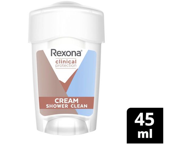 Lăn Khử Mùi Rexona Clinical Protection Cream Summer Strength 48g Dành Cho Nữ - Kiểm Soát Mồ Hôi, Hương Thơm Tươi Mát