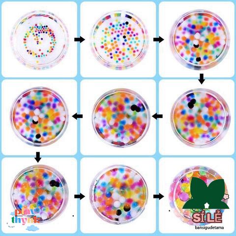 Set 1000 Viên Hạt Tinh Thể Nở Đẹp Mắt - Trang Trí Hoa Lọc Sang Trọng, Thú Vị Cho Chậu Cây và Đám Cưới