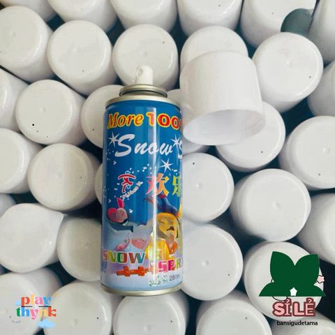 Bình Xịt Tuyết Tan 280ml - Phụ Kiện Trang Trí Tiệc Sinh Nhật và Kỷ Niệm - Tổ Chức Sự Kiện Vui Vẻ