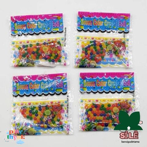 Bộ 24 Gói Hạt Nở Tinh Thể Trang Trí Cây Cảnh - Phụ Kiện Deco Không Gian Sống Tươi Sáng