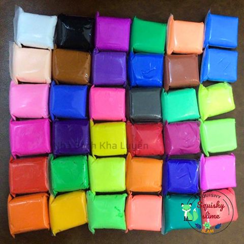 Combo Đất Sét Nhật Tự Khô Cao Cấp 36 Màu - Đất Nặn Sáng Tạo An Toàn Dành Cho Trẻ Em, Dễ Sử Dụng và Thoải Mái Nặn Nghệ Thuật