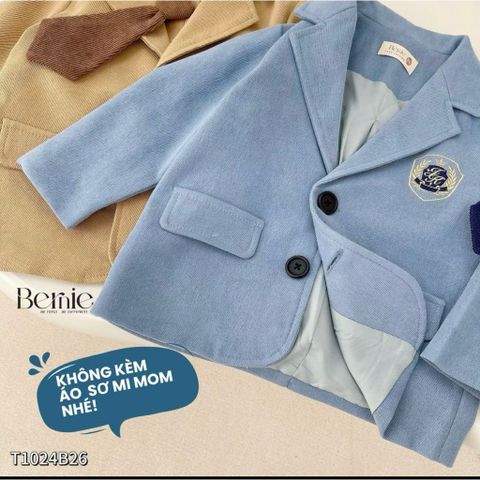 Set Vest BENIE Bé Trai Size 8-11kg Kèm Cà Vạt - Thời Trang Dễ Thương Cho Bé, Phong Cách Sang Trọng, Cute Xỉu