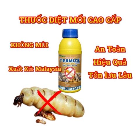 Thuốc Diệt Mối TERMIZE 200SC 50ml - Hiệu Quả Lâu Dài Tận 5 Năm Chỉ Sau 1 Lần Sử Dụng, Dễ Dàng và Tiết Kiệm