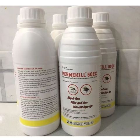Thuốc Diệt Côn Trùng PERMEKILL 50EC - Dung Dịch Diệt Muỗi, Ruồi, Côn Trùng Hiệu Quả Cho Gia Đình Và Kho Xưởng 1 Lít