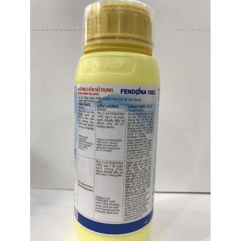 Thuốc Diệt Côn Trùng Fendona 10SC 1 Lít - Diệt Muỗi, Ruồi, Gián, Kiến An Toàn, Hiệu Quả, Nhập Khẩu Chính Hãng từ BASF Đức