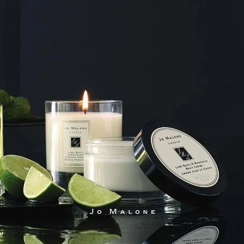 Nến Thơm Jo Malone Lime Basil & Mandarin Home Candle 200g - Hương Chanh Tươi Mát, Sang Trọng, Quà Tặng Tinh Tế