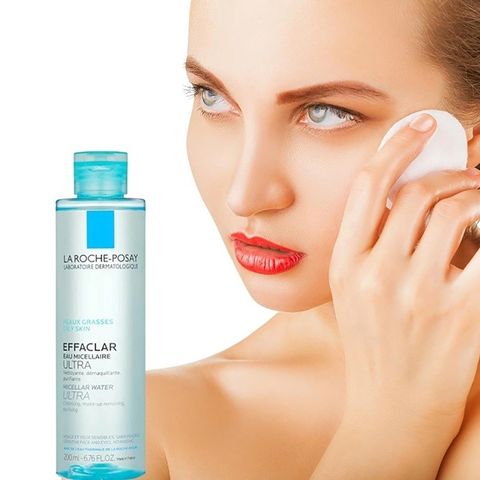 Nước Tẩy Trang La Roche-Posay Micellar Water Ultra 400ml - Giải Pháp Lý Tưởng Cho Da Dầu Mụn, Làm Sạch Dịu Nhẹ, Chống Kích Ứng