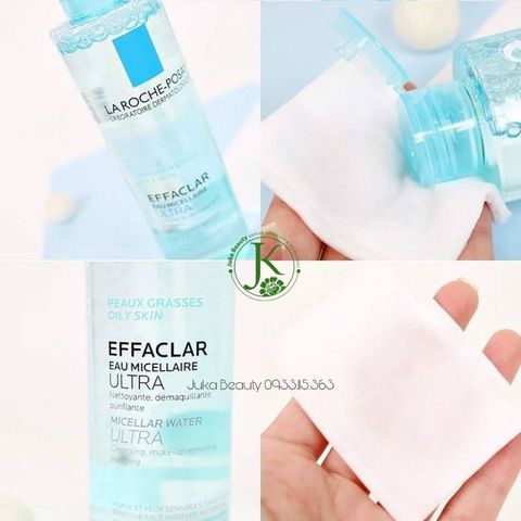 Nước Tẩy Trang La Roche-Posay Micellar Water Ultra 400ml - Giải Pháp Lý Tưởng Cho Da Dầu Mụn, Làm Sạch Dịu Nhẹ, Chống Kích Ứng