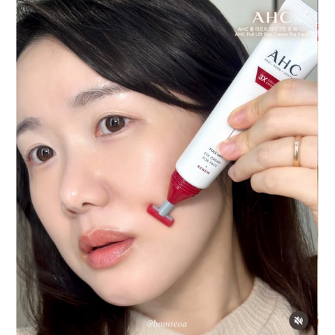 Kem Dưỡng Mắt AHC 3X Collagen Expert Full Lift 40ml - Dưỡng Ẩm, Săn Mịn Da Mắt, Hỗ Trợ Cải Thiện Độ Đàn Hồi