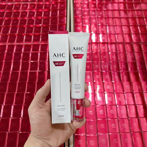 Kem Dưỡng Mắt AHC 3X Collagen Expert Full Lift 40ml - Dưỡng Ẩm, Săn Mịn Da Mắt, Hỗ Trợ Cải Thiện Độ Đàn Hồi