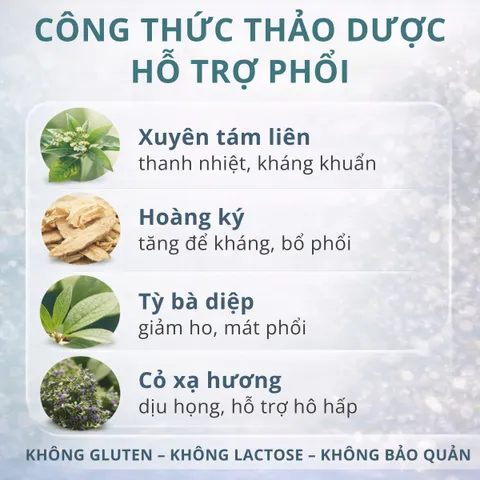 Viên Uống Vitatree Lung Detox – Hỗ Trợ Sức Khỏe Phổi, Thanh Lọc Đường Hô Hấp, Bảo Vệ Chống Ô Nhiễm Khói Bụi