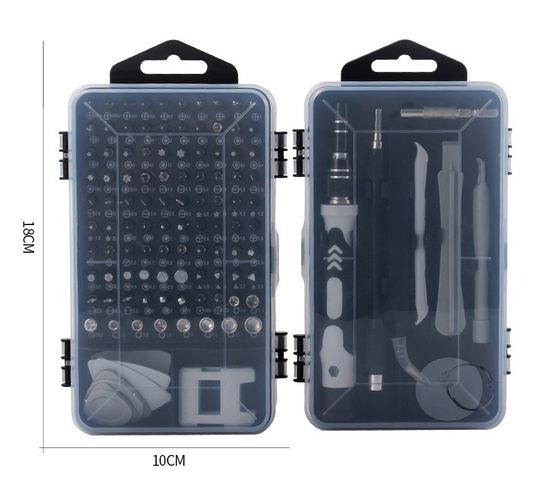 Bộ Tua Vít Đa Năng 115 Chi Tiết - Thiết Bị Sửa Chữa Chất Liệu Thép Hợp Kim Chrome Vanadi, Dụng Cụ Sửa Chữa Điện Tử, Công Cụ Chuyên Nghiệp