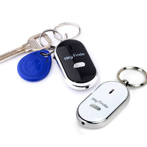 Móc Khóa Thông Minh FINDER - Cảm Biến Huýt Sáo Tìm Chìa Khóa Bị Lạc, Kích Hoạt Bằng Âm Thành, Đèn LED Di Động, Dụng Cụ Tiện Ích