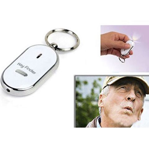 Móc Khóa Thông Minh FINDER - Cảm Biến Huýt Sáo Tìm Chìa Khóa Bị Lạc, Kích Hoạt Bằng Âm Thành, Đèn LED Di Động, Dụng Cụ Tiện Ích