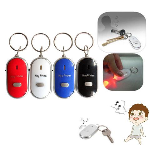 Móc Khóa Thông Minh FINDER - Cảm Biến Huýt Sáo Tìm Chìa Khóa Bị Lạc, Kích Hoạt Bằng Âm Thành, Đèn LED Di Động, Dụng Cụ Tiện Ích