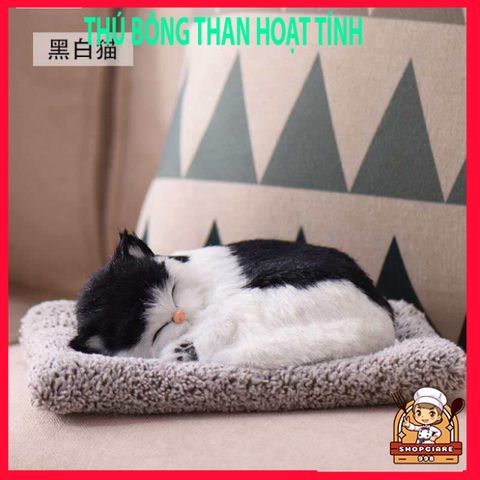 Chó Bông Khử Mùi Cao Cấp - Thú Bông Trang Trí Xe Hơi & Phòng Làm Việc, Kích Thước Lớn 28cm x 21cm với Công Nghệ Than Hoạt Tính NANO