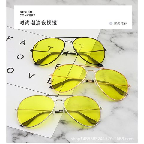 Kính Mát Chống Lóa Ban Đêm - Gọng Thời Trang Hợp Kim, Tròng Kính Polarized Chống Tia UV - Sản Phẩm Hot 2014