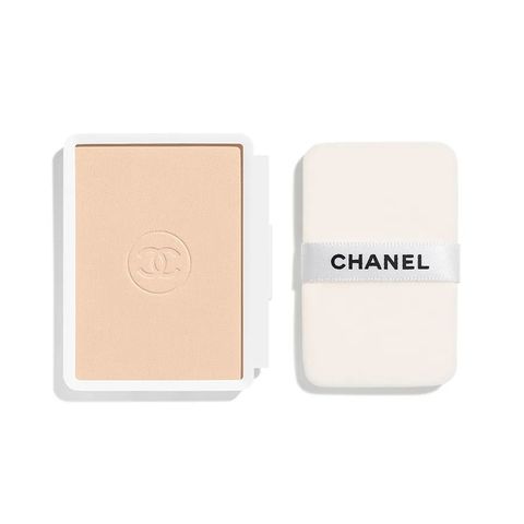 Phấn Phủ Kiềm Dầu Chanel Le Blanc Brightening Compact Foundation SPF 25/PA+++ Tone B20 - Phấn trang điểm cao cấp chống nắng hiệu quả
