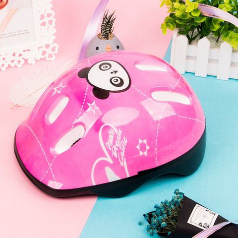 Mũ Bảo Hiểm Gấu Trúc An Toàn Cho Bé - Đồ Bảo Hộ Xe Đạp, Trượt Patin, Ván Trượt, Scooter - Thiết Kế Đáng Yêu, Chất Lượng Cao