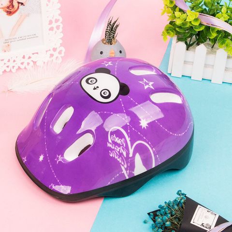 Mũ Bảo Hiểm Gấu Trúc An Toàn Cho Bé - Đồ Bảo Hộ Xe Đạp, Trượt Patin, Ván Trượt, Scooter - Thiết Kế Đáng Yêu, Chất Lượng Cao