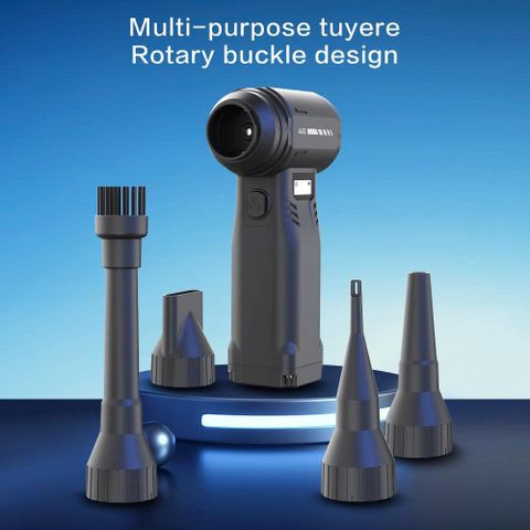 Quạt Phản Lực Turbo Fan G1 400W - Pin 10.000mAh, 9 Cấp Gió, Đa Năng Vệ Sinh Thiết Bị Điện Tử, Thiết Kế Nhỏ Gọn, Bền Bỉ