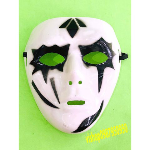 Mặt Nạ Jabbawockeez Họa Tiết Vẽ Đặc Biệt - Mặt Nạ Halloween Thần Chết Độc Đáo, Phụ Kiện Thời Trang Kinh Dị