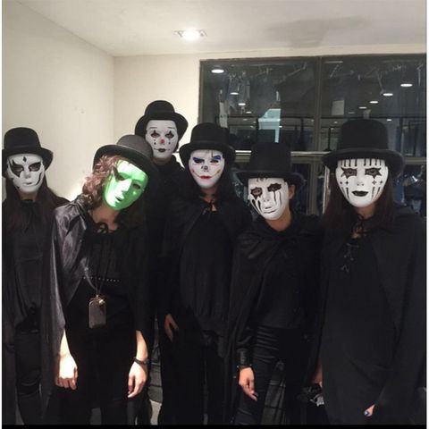 Mặt Nạ Thần Chết Jabbawockeez Đặc Biệt - Mặt Nạ Hóa Trang Halloween Độc Đáo Cho Fan Kinh Dị, Kích Thước 19x17cm