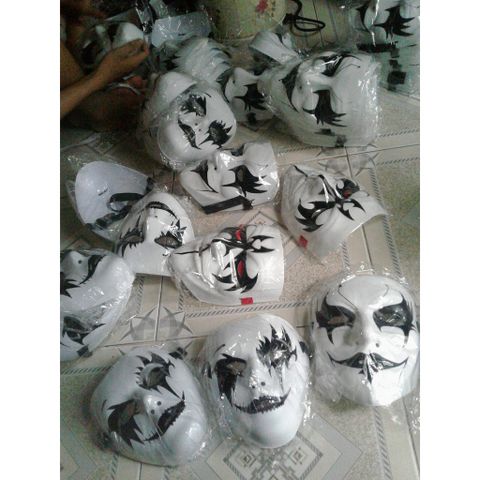 Mặt Nạ Thần Chết Jabbawockeez Đặc Biệt - Mặt Nạ Hóa Trang Halloween Độc Đáo Cho Fan Kinh Dị, Kích Thước 19x17cm
