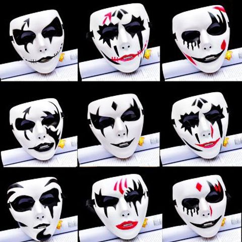 Mặt Nạ Thần Chết Jabbawockeez Đặc Biệt - Mặt Nạ Hóa Trang Halloween Độc Đáo Cho Fan Kinh Dị, Kích Thước 19x17cm