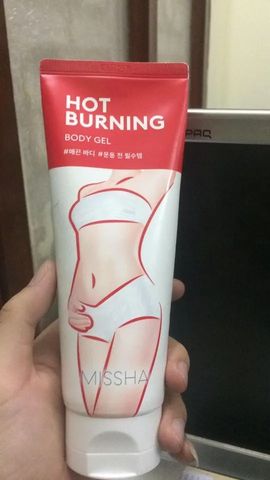 Kem Tan Mỡ MISSHA Hot Burning Perfect Body Gel 200ml - Giảm mỡ bụng hiệu quả, chăm sóc da tự nhiên và săn chắc, sản phẩm chính hãng Hàn Quốc.