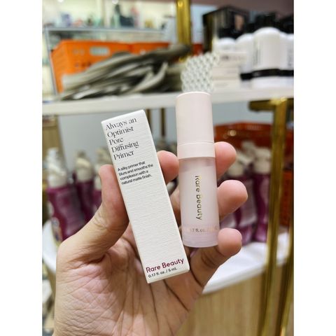 Kem Lót Rare Beauty Always An Optimist Illuminating Primer 15ml - Trang Điểm Tự Nhiên Lớp Nền Hoàn Hảo, Chính Hãng, Độ Bóng Nhẹ