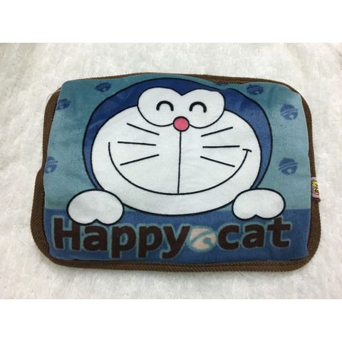 Túi Sưởi Hình Mèo Totoro Hồng Cầm Gương - Túi Chườm Nóng Lạnh Dễ Thương Giữ Nhiệt Cho Mùa Đông