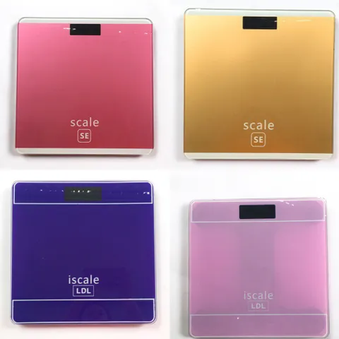 Cân Điện Tử Thông Minh 180kg - Cân Sức Khỏe Gia Đình với Màn Hình LCD & Thước Dây, Nhiều Mẫu Đáng Yêu Như Heo và Mèo