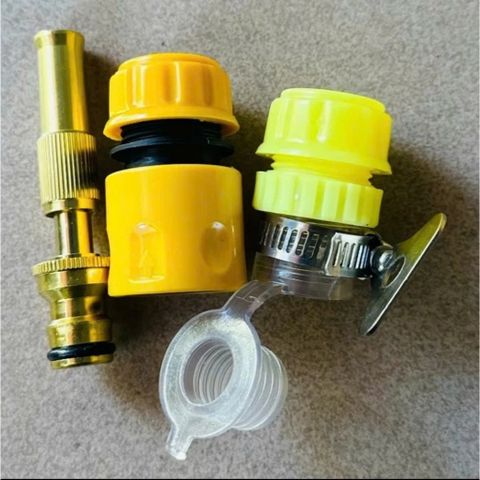 Vòi xịt áp lực cao Ecogreen - Súng phun nước đa năng cho tưới cây, rửa xe và vệ sinh nhà cửa tiện lợi