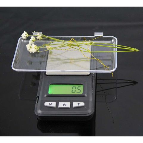 Cân Tiểu Ly Điện Tử Mini 500g Đen - Độ Chính Xác 0.1g, Thiết Kế Nhỏ Gọn, Chất Lượng Cao, Đành Cho Thực Phẩm nhẹ