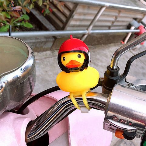 Phụ kiện vịt vàng đội nón bảo hiểm gắn xe máy/xe đạp - Đáng yêu và dễ thương cho tín đồ xe cộ
