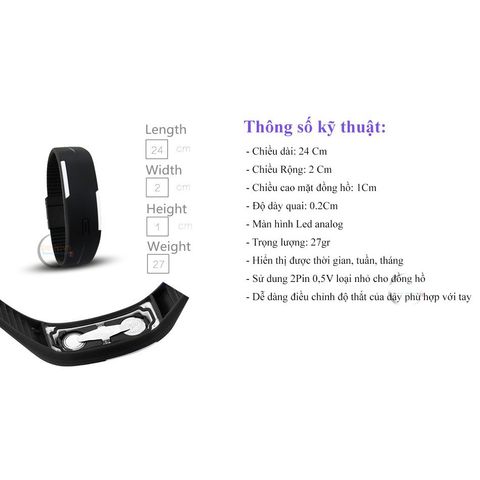 Đồng Hồ LED Silicon Thời Trang Năng Động - Đồng Hồ Đeo Tay Kỹ Thuật Số Nhiều Màu Sắc Dành Cho Nam Nữ