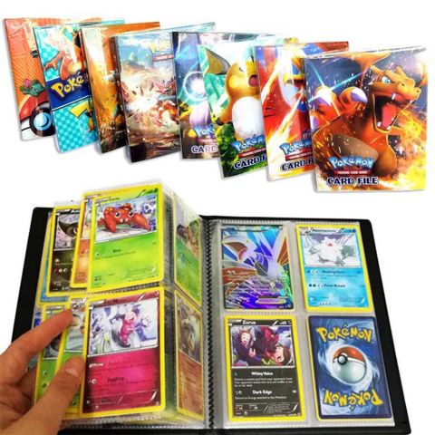 Album Đựng Thẻ Bài Yugi Ma Sói Naruto One Piece Conan - Kích Thước 32.5cm x 20cm, Chất Liệu Giấy PVC, Hỗ Trợ Đổi Trả 3 Ngày