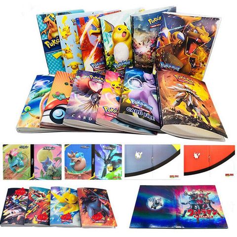 Album Đựng Thẻ Bài Yugi Ma Sói Naruto One Piece Conan - Kích Thước 32.5cm x 20cm, Chất Liệu Giấy PVC, Hỗ Trợ Đổi Trả 3 Ngày