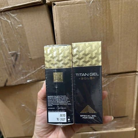 Gel Titan Gold - Chăm Sóc Sức Khỏe Nam Giới Tăng Cường Tự Tin và Sinh Lý - Hàng Chính Hãng Nga từ IKEDA FACTORY
