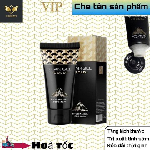 Gel Titan Gold - Chăm Sóc Sức Khỏe Nam Giới Tăng Cường Tự Tin và Sinh Lý - Hàng Chính Hãng Nga từ IKEDA FACTORY