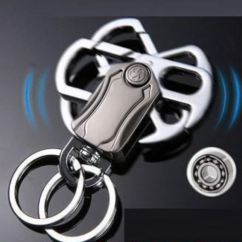 Móc Khóa Spinner Inox Cao Cấp - Móc Chìa Khóa Ô Tô, Xe Máy Đa Năng, Thiết Kế Tinh Tế Mở Bia, Phụ Kiện Thời Trang Nam