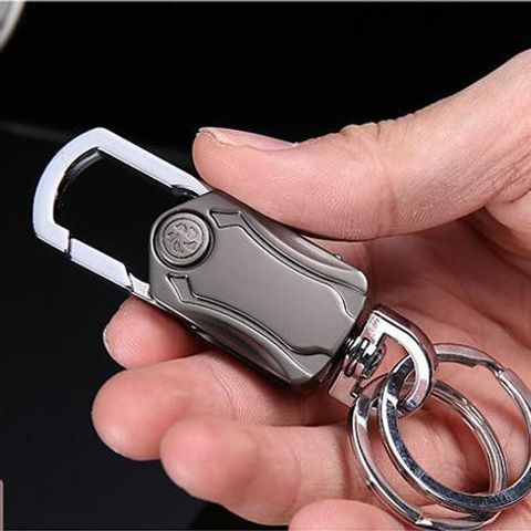 Móc Khóa Spinner Inox Cao Cấp - Móc Chìa Khóa Ô Tô, Xe Máy Đa Năng, Thiết Kế Tinh Tế Mở Bia, Phụ Kiện Thời Trang Nam