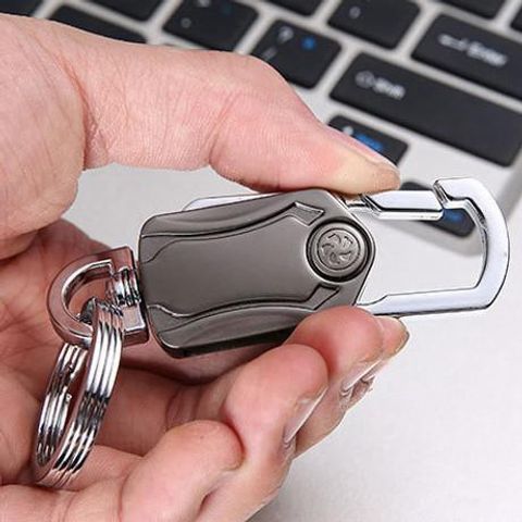 Móc Khóa Spinner Inox Cao Cấp - Móc Chìa Khóa Ô Tô, Xe Máy Đa Năng, Thiết Kế Tinh Tế Mở Bia, Phụ Kiện Thời Trang Nam