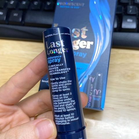 Lọ Xịt Thơm Promescent Chính Hãng Mỹ 7.4ml - Hương Thơm Nam Tính Tăng Cường Tự Tin Dành Cho Nam Giới