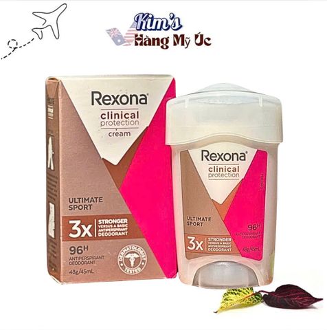 Lăn Khử Mùi Rexona Women Clinical Protection Ultimate Sport - Chống Mồ Hôi Lên Tới 96 Giờ Dành Cho Phụ Nữ Năng Động