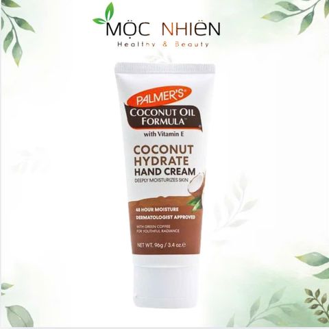 Kem Dưỡng Da Tay Palmer's Coconut Oil - Cấp Ẩm 48 Giờ, Dầu Dừa Hữu Cơ, Tổn Hại Da, Chống Oxy Hóa, Vegan
