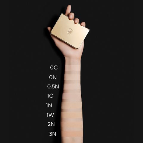 Phấn Phủ Dạng Nén Guerlain High Perfection Matte Foundation Tone 0N - Phấn Trang Điểm Kiềm Dầu, Lớp Phủ Mịn Màng Tự Nhiên Chính Hãng