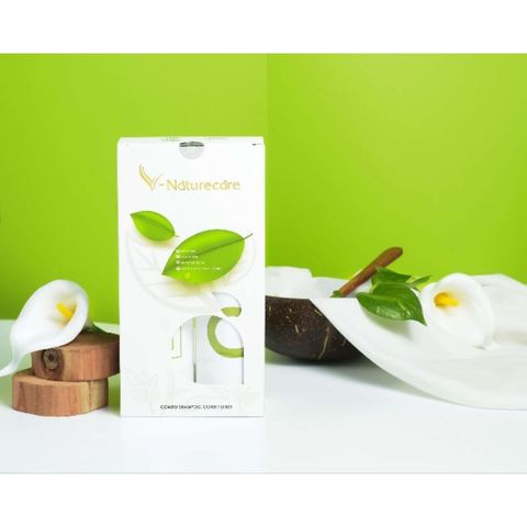 Combo Dầu Gội & Dầu Xả V-Naturecare 300ml - Chống Gàu, Giúp Tóc Khỏe Mạnh & Mượt Mà, Sản Phẩm Thiên Nhiên Chất Lượng