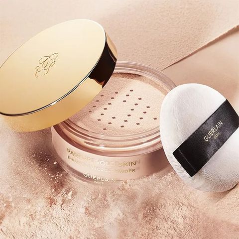 Phấn Phủ Guerlain Parure Gold Skin Diamond Micro-Powder 35g - Phấn Trang Điểm Tinh Tế, Kiềm Dầu, Rạng Rỡ Da ổi Thời Thượng